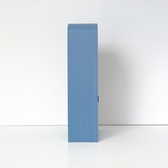 Armoire for Dolls 1:6 Scale Denim Blue Furniture 12” Barbie Integrity Blythe - Picture 5 of 7